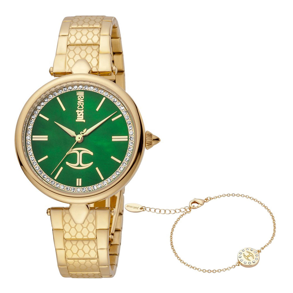 Just Cavalli Set Valentines JC1L156M0065 Ladies Watch Just Cavalli Set Valentines JC1L156M0065 Ladies Watch